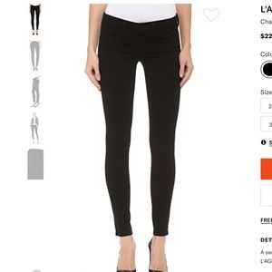 L’Agence Chantal skinny 26 Black fog